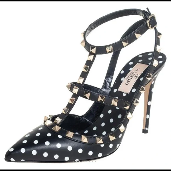 COPY - New 39 rock stud caged Valentino Shoes - Picture 1 of 7